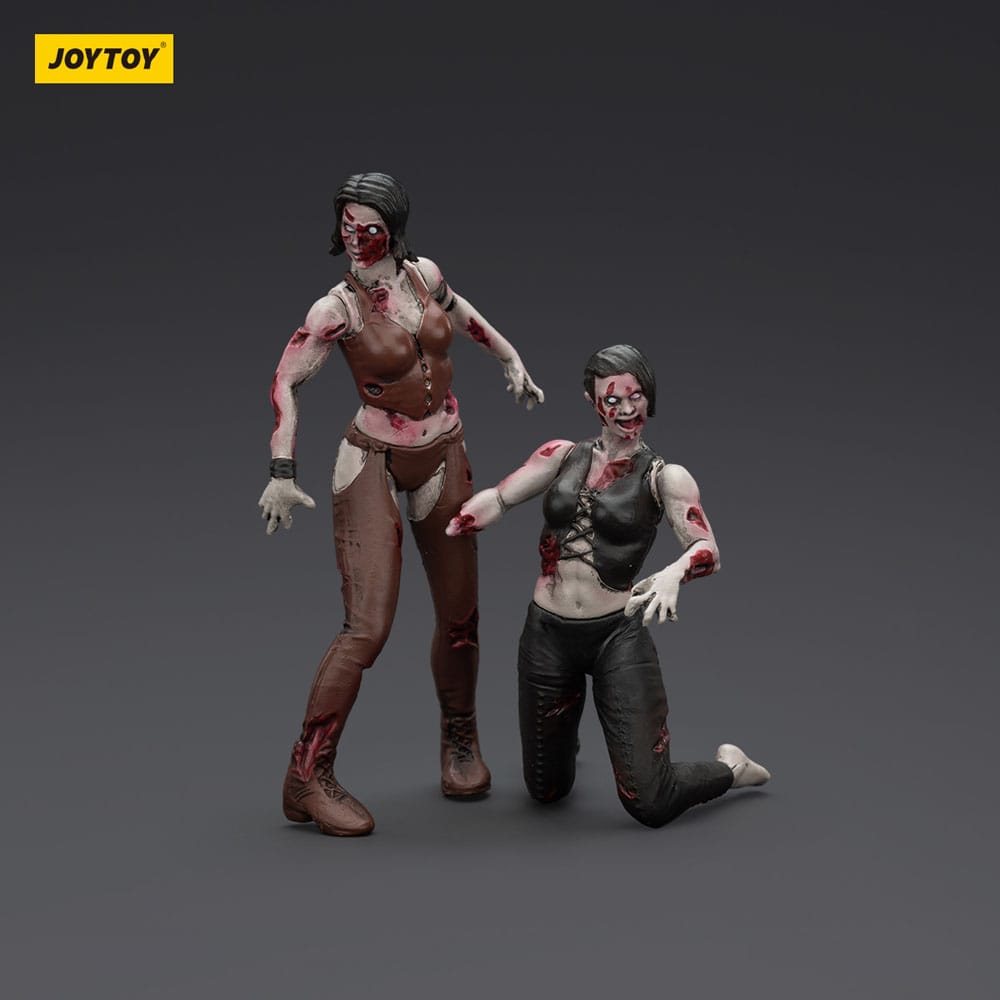 Zombie Dark Source Actionfiguren 2er-Pack Female wrestlers 8 cm