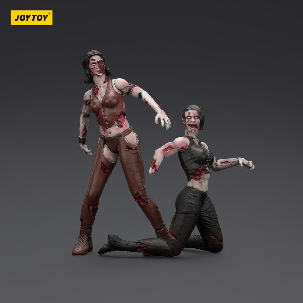 Zombie Dark Source Actionfiguren 2er-Pack Female wrestlers 8 cm