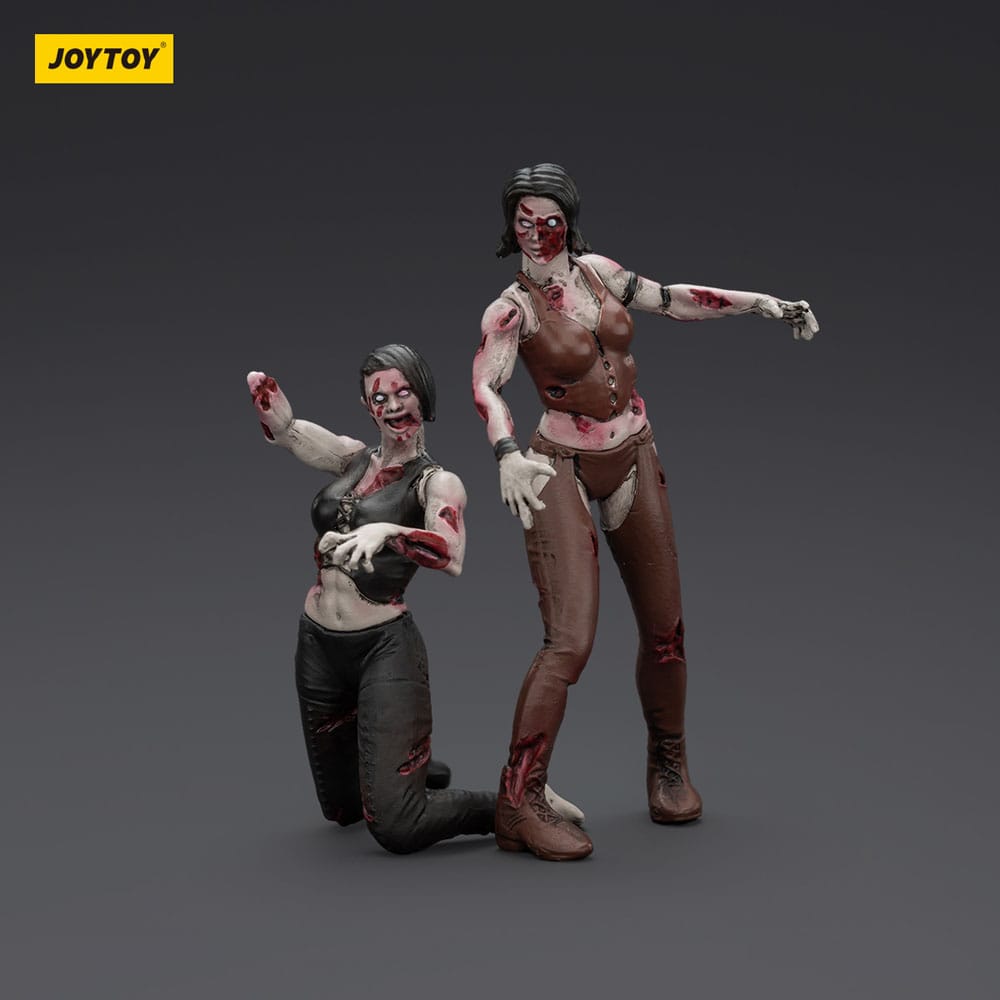 Zombie Dark Source Actionfiguren 2er-Pack Female wrestlers 8 cm