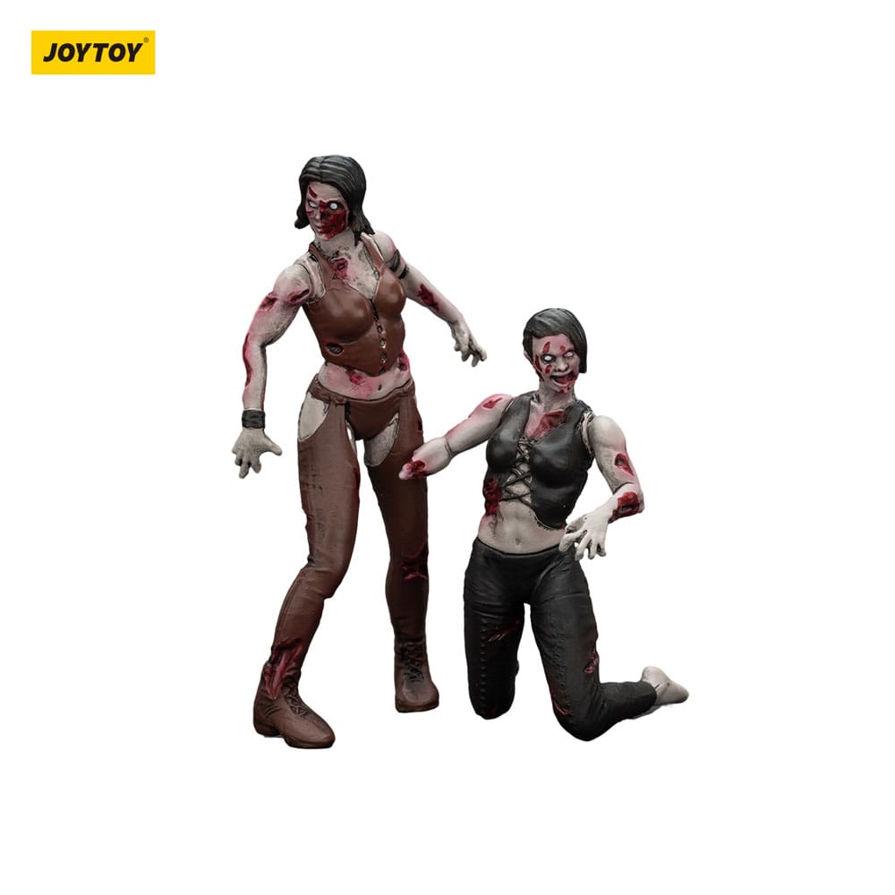 Zombie Dark Source Actionfiguren 2er-Pack Female wrestlers 8 cm