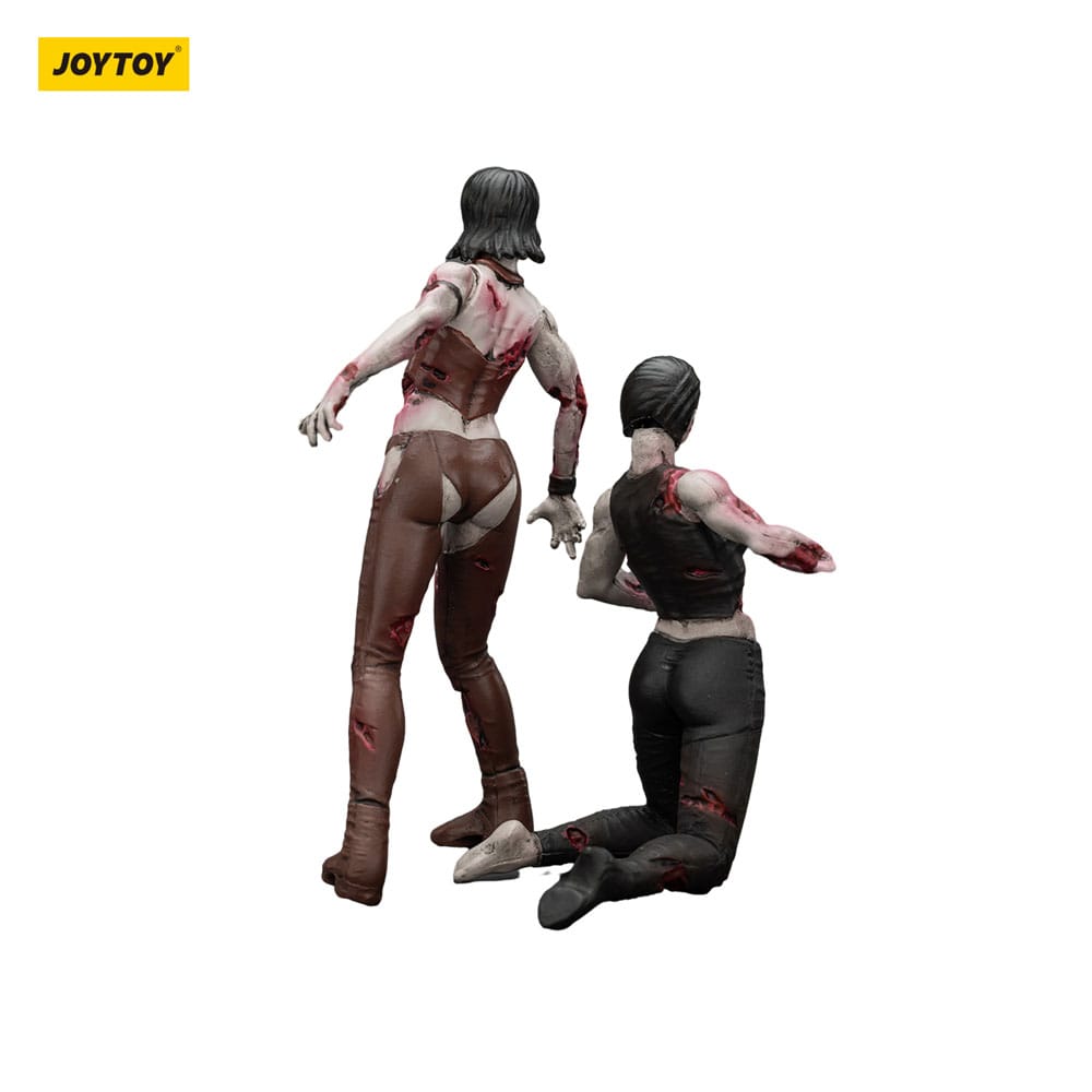 Zombie Dark Source Actionfiguren 2er-Pack Female wrestlers 8 cm