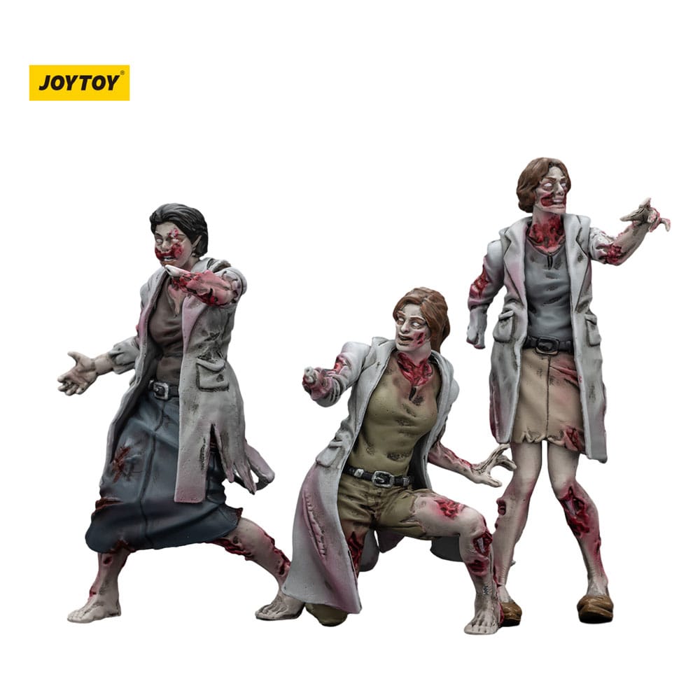 Zombie Dark Source Actionfiguren 3er-Pack Medics 8 cm
