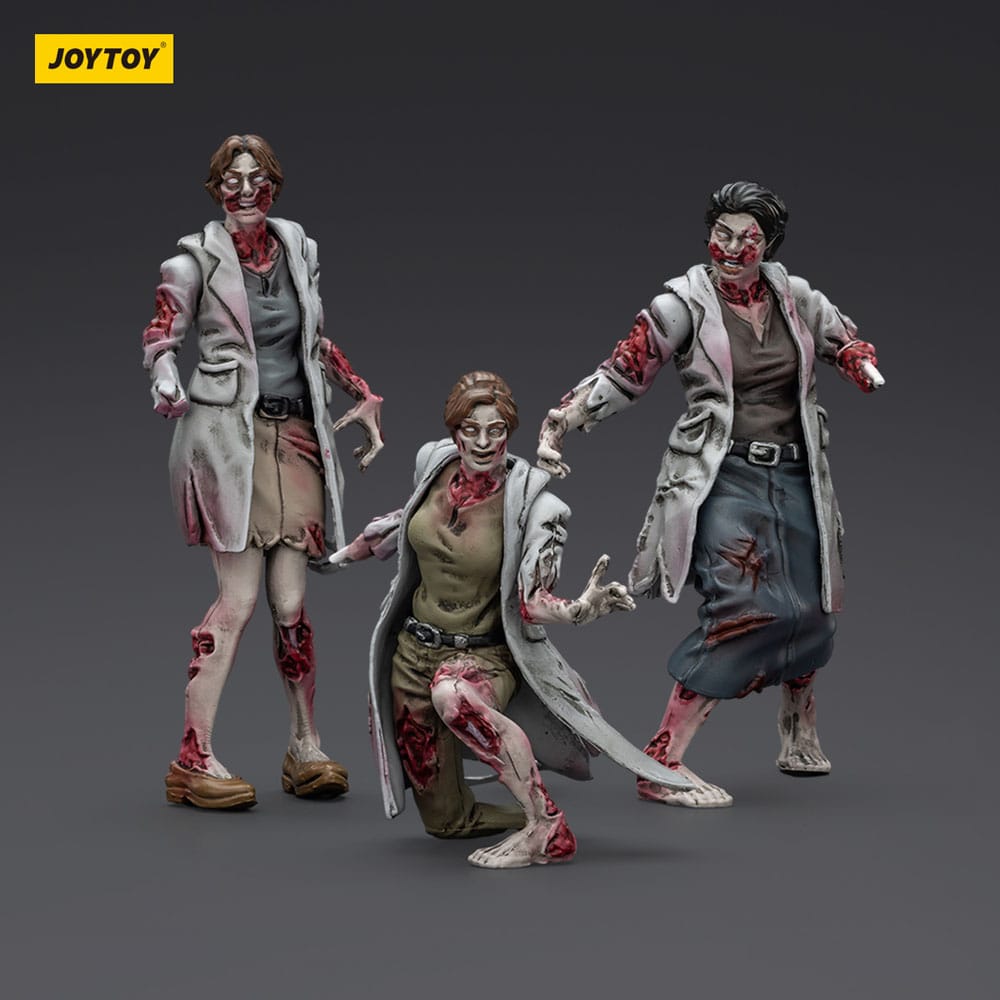 Zombie Dark Source Actionfiguren 3er-Pack Medics 8 cm