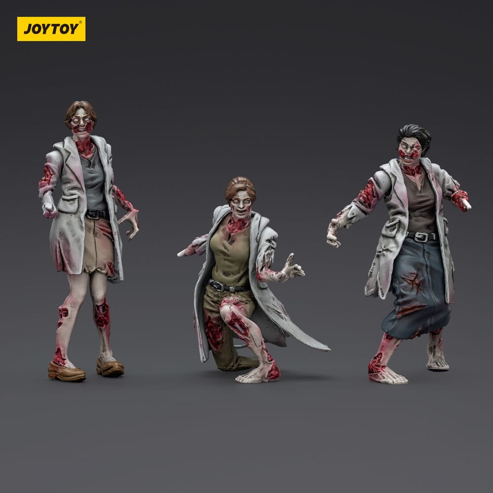 Zombie Dark Source Actionfiguren 3er-Pack Medics 8 cm