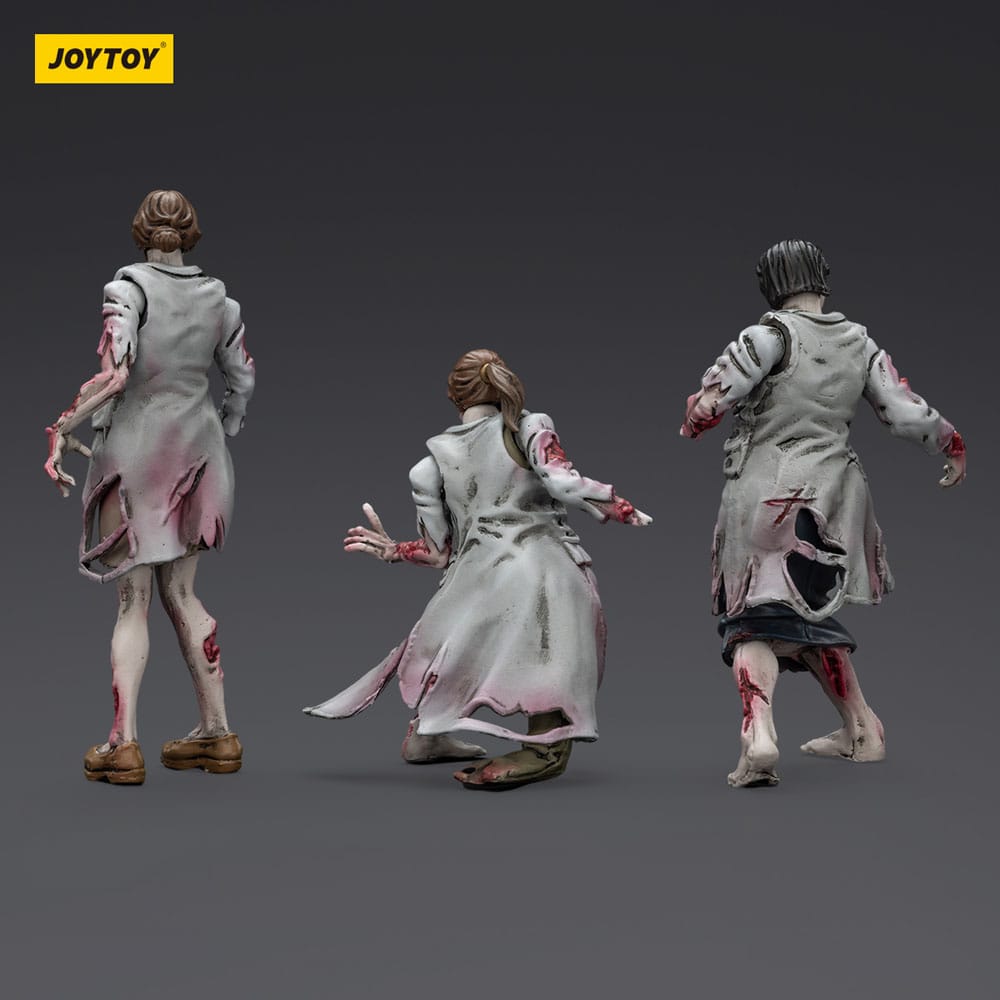 Zombie Dark Source Actionfiguren 3er-Pack Medics 8 cm