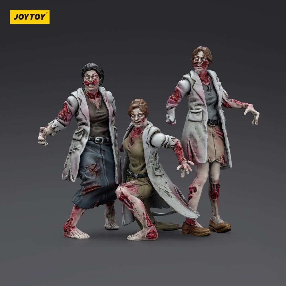 Zombie Dark Source Actionfiguren 3er-Pack Medics 8 cm