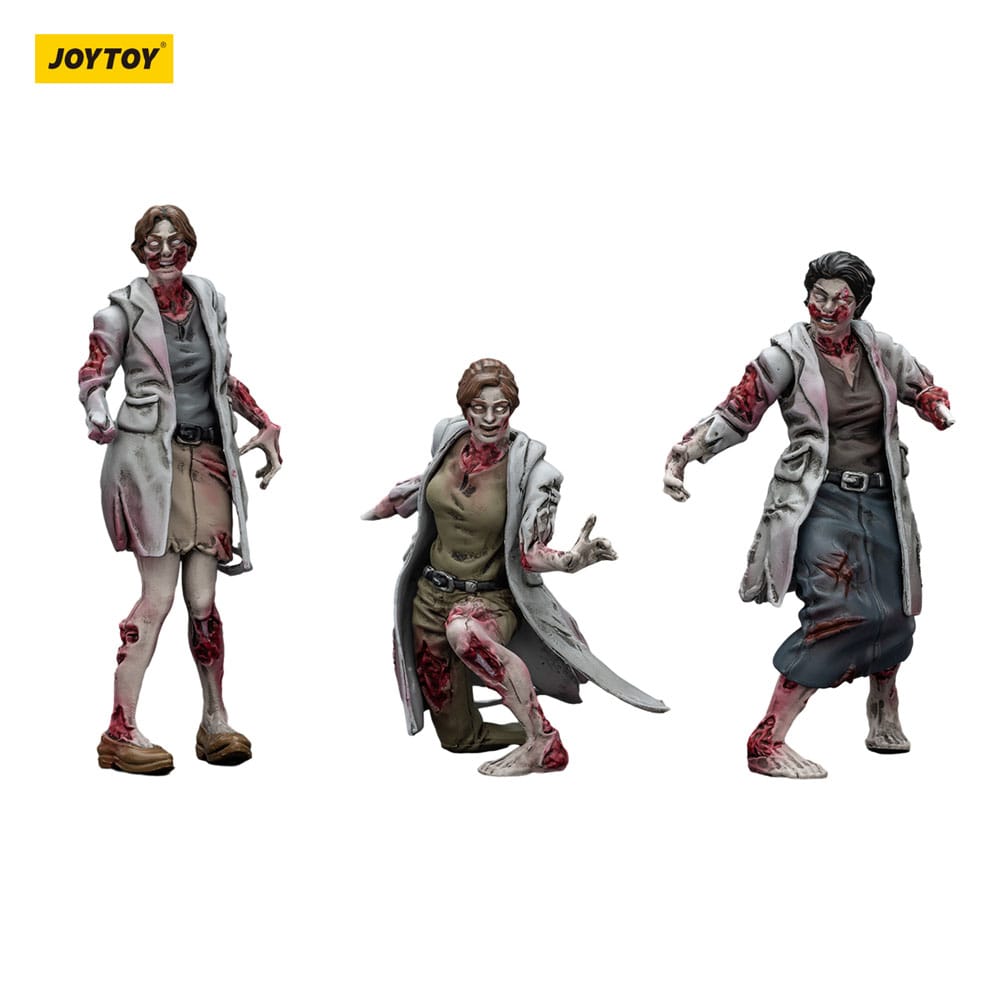 Zombie Dark Source Actionfiguren 3er-Pack Medics 8 cm