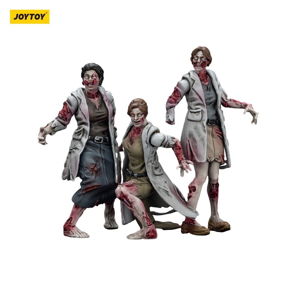 Zombie Dark Source Actionfiguren 3er-Pack Medics 8 cm