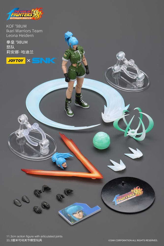 The King Of Fighters '98 Actionfigur Hero Team Leona Heidern 11 cm