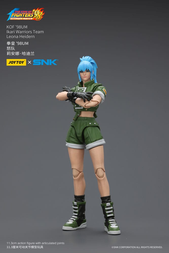 The King Of Fighters '98 Actionfigur Hero Team Leona Heidern 11 cm