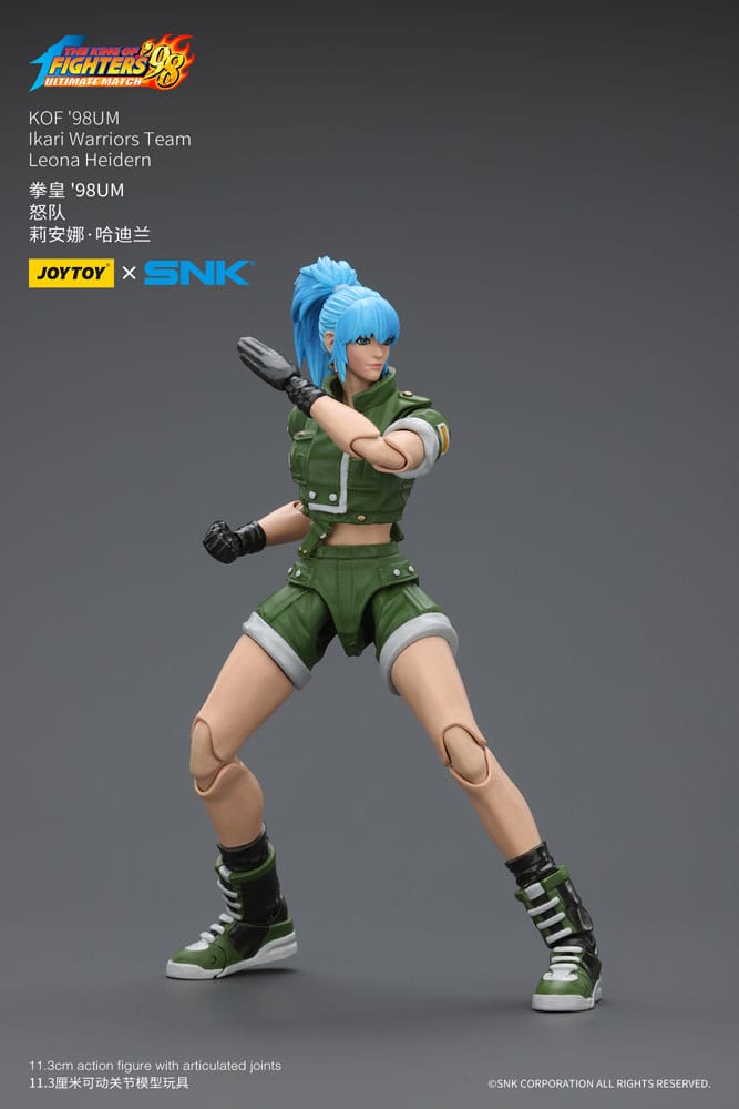 The King Of Fighters '98 Actionfigur Hero Team Leona Heidern 11 cm