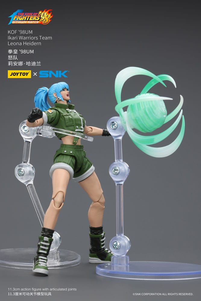 The King Of Fighters '98 Actionfigur Hero Team Leona Heidern 11 cm