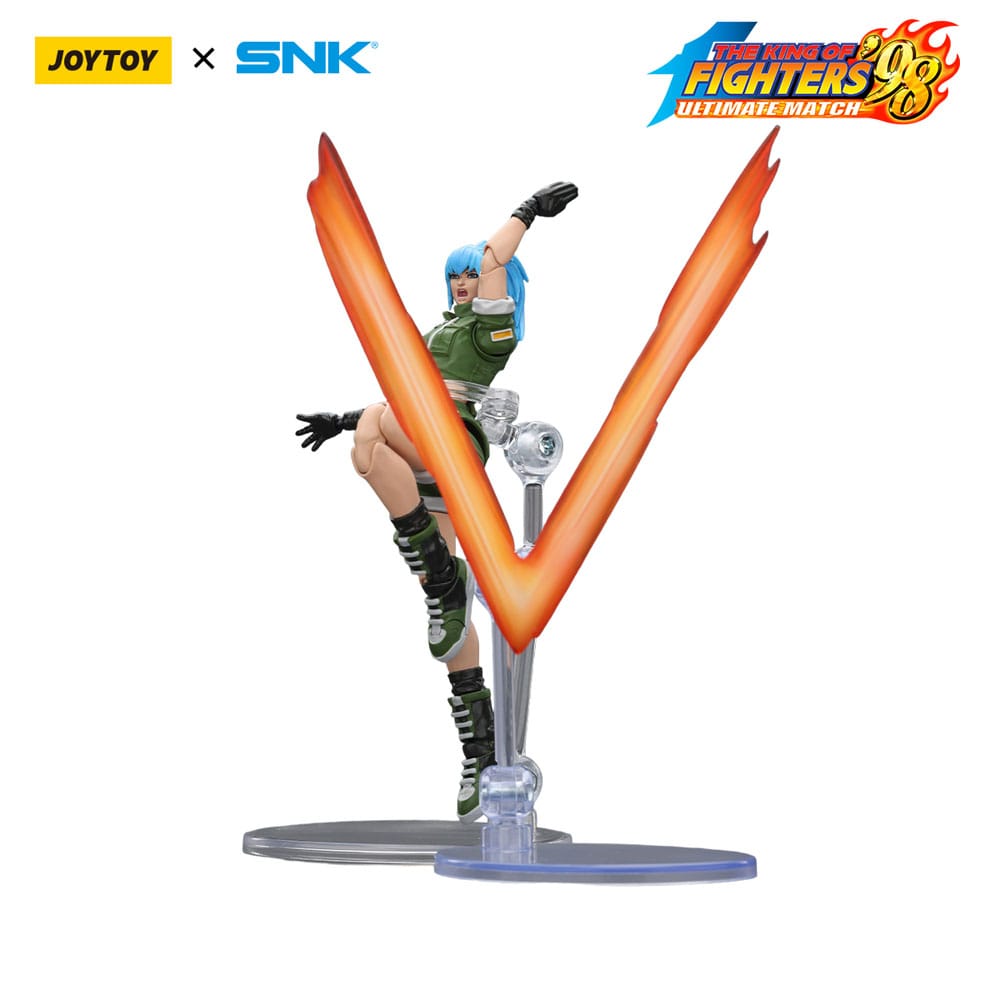 The King Of Fighters '98 Actionfigur Hero Team Leona Heidern 11 cm