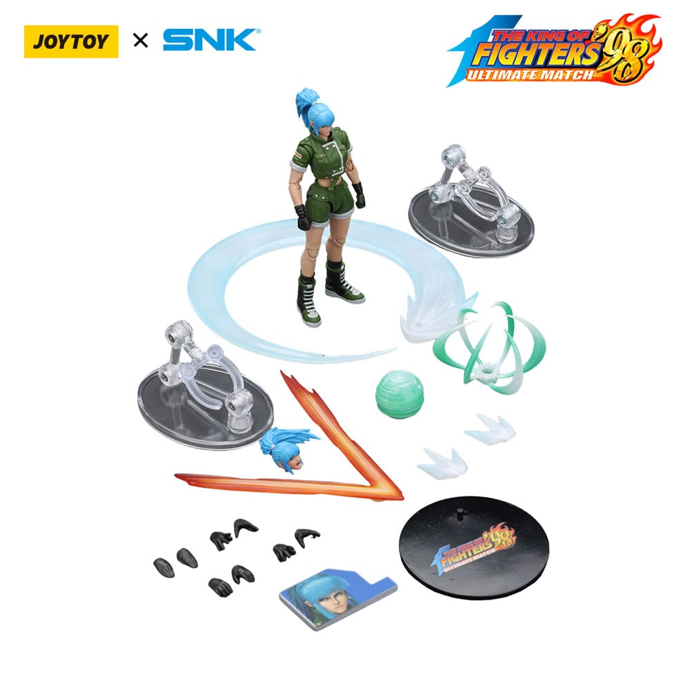 The King Of Fighters '98 Actionfigur Hero Team Leona Heidern 11 cm