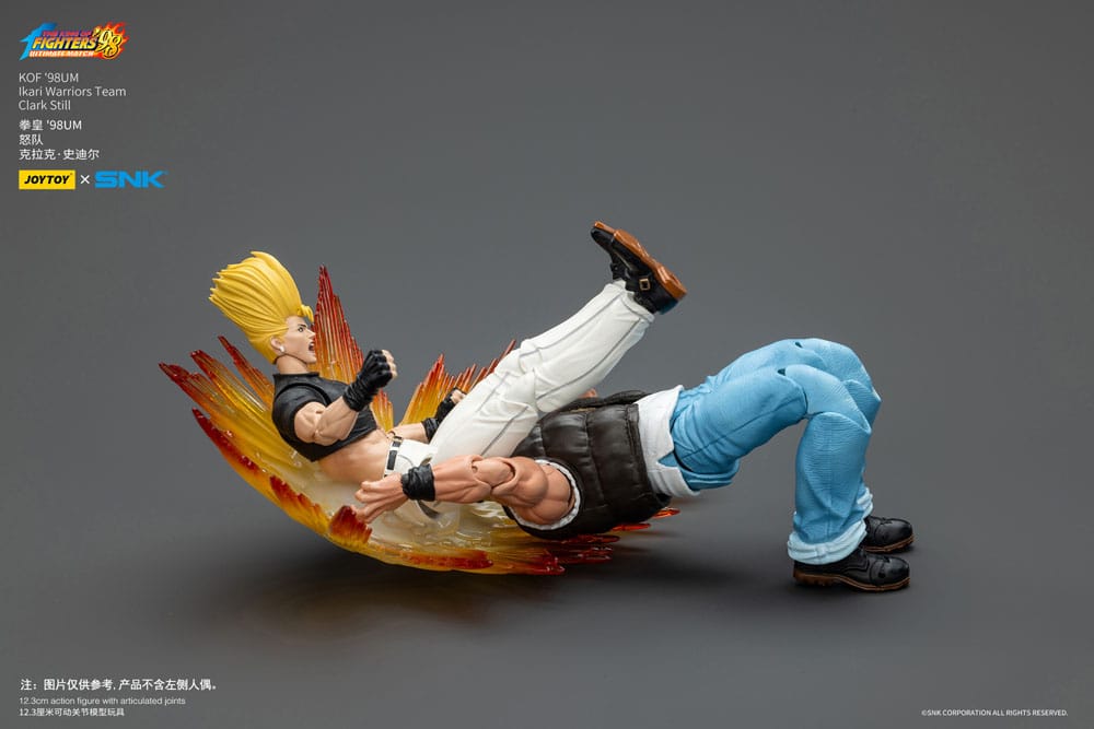 The King Of Fighters '98 Actionfigur Hero Team Clark Still 12 cm
