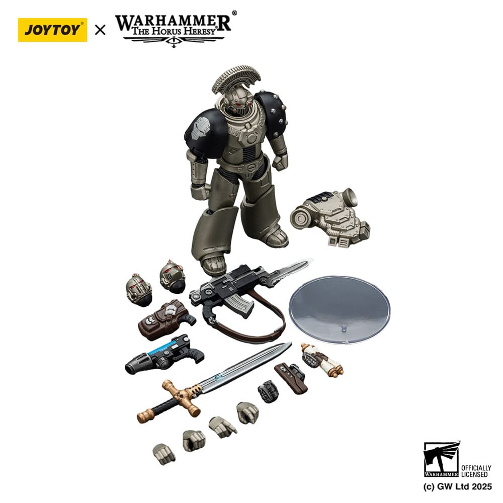 Warhammer The Horus Heresy Actionfigur 1/18 lron Warriors MKVI Tactical Sergeant with Power Sword and Plasma Pistol 12 cm