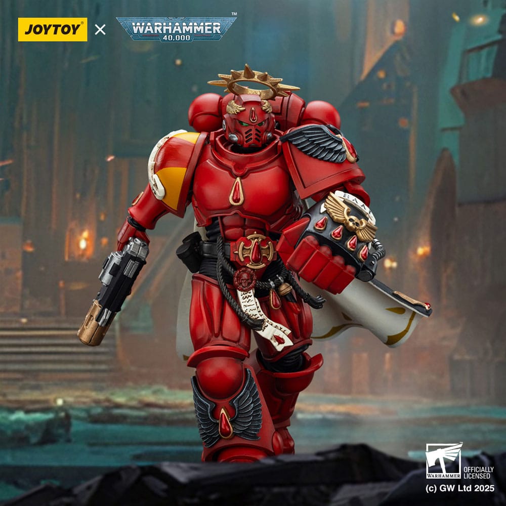 Warhammer 40,000: Combat Patrol Blood Angels Actionfigur Captain with Inferno Pistol & Power Fist 20 cm