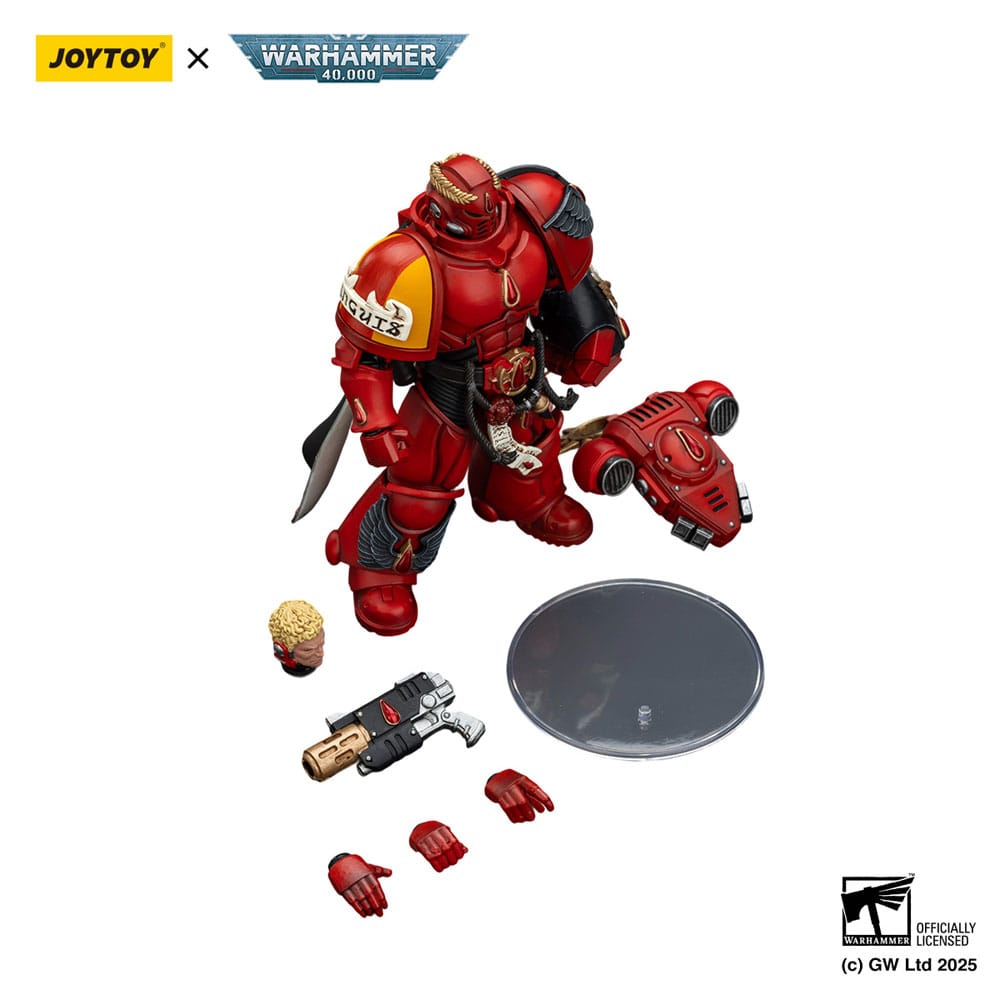 Warhammer 40,000: Combat Patrol Blood Angels Actionfigur Captain with Inferno Pistol & Power Fist 20 cm