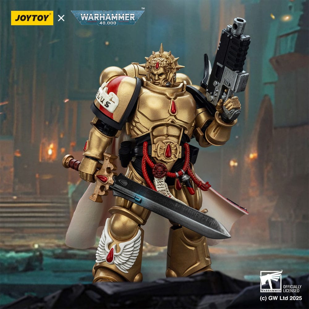 Warhammer 40,000: Combat Patrol Blood Angels Actionfigur Captain with Heavy Bolt Pistol & Power Sword 20 cm