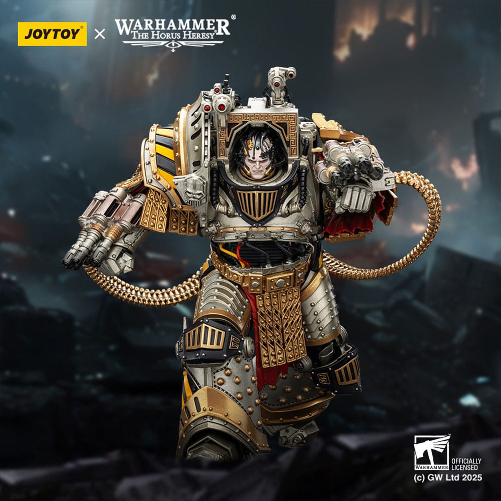 Warhammer The Horus Heresy Actionfigur Iron Warriors Perturabo Primarch of the lVth Legion 28 cm