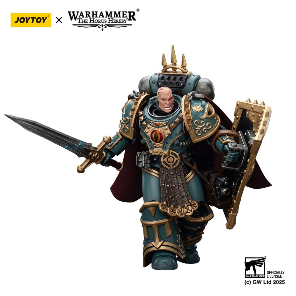 Warhammer The Horus Heresy Actionfigur Sons of Horus Little Horus Aximand Captain of the 5th Company 20 cm