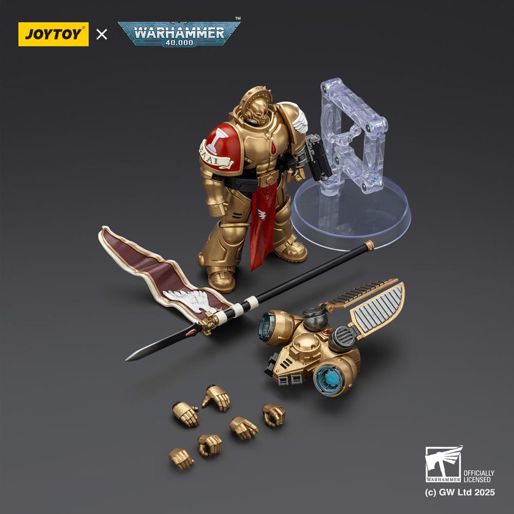 Warhammer 40,000: Combat Patrol Blood Angels Actionfigur Sanguinary Guard 3 with Angelus Boltgun and Encarmine Spear 20 cm