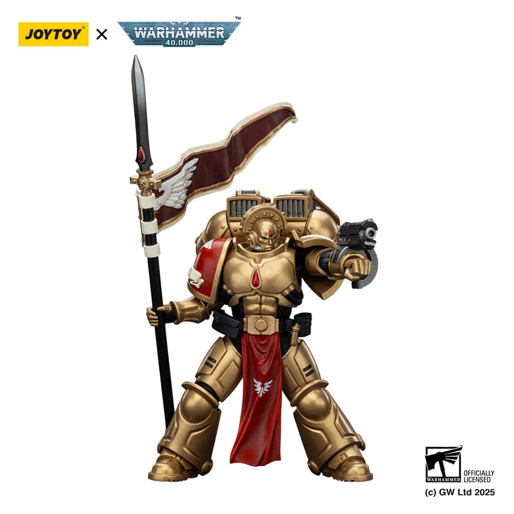Warhammer 40,000: Combat Patrol Blood Angels Actionfigur Sanguinary Guard 3 with Angelus Boltgun and Encarmine Spear 20 cm