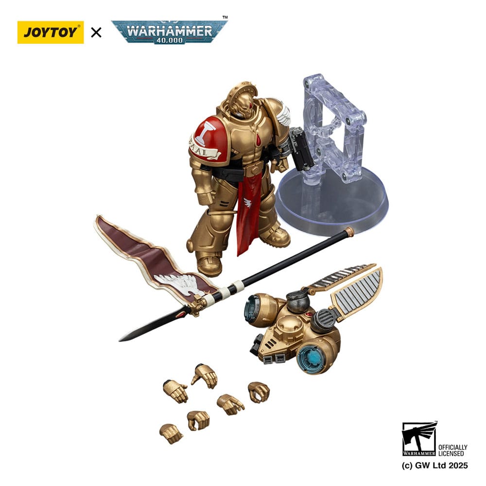 Warhammer 40,000: Combat Patrol Blood Angels Actionfigur Sanguinary Guard 3 with Angelus Boltgun and Encarmine Spear 20 cm
