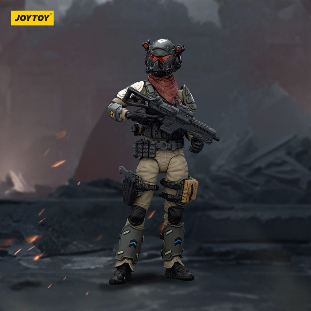 APOC Series Dark Source Actionfigur Stellar Scar Assault Team Gravelgold 22 cm