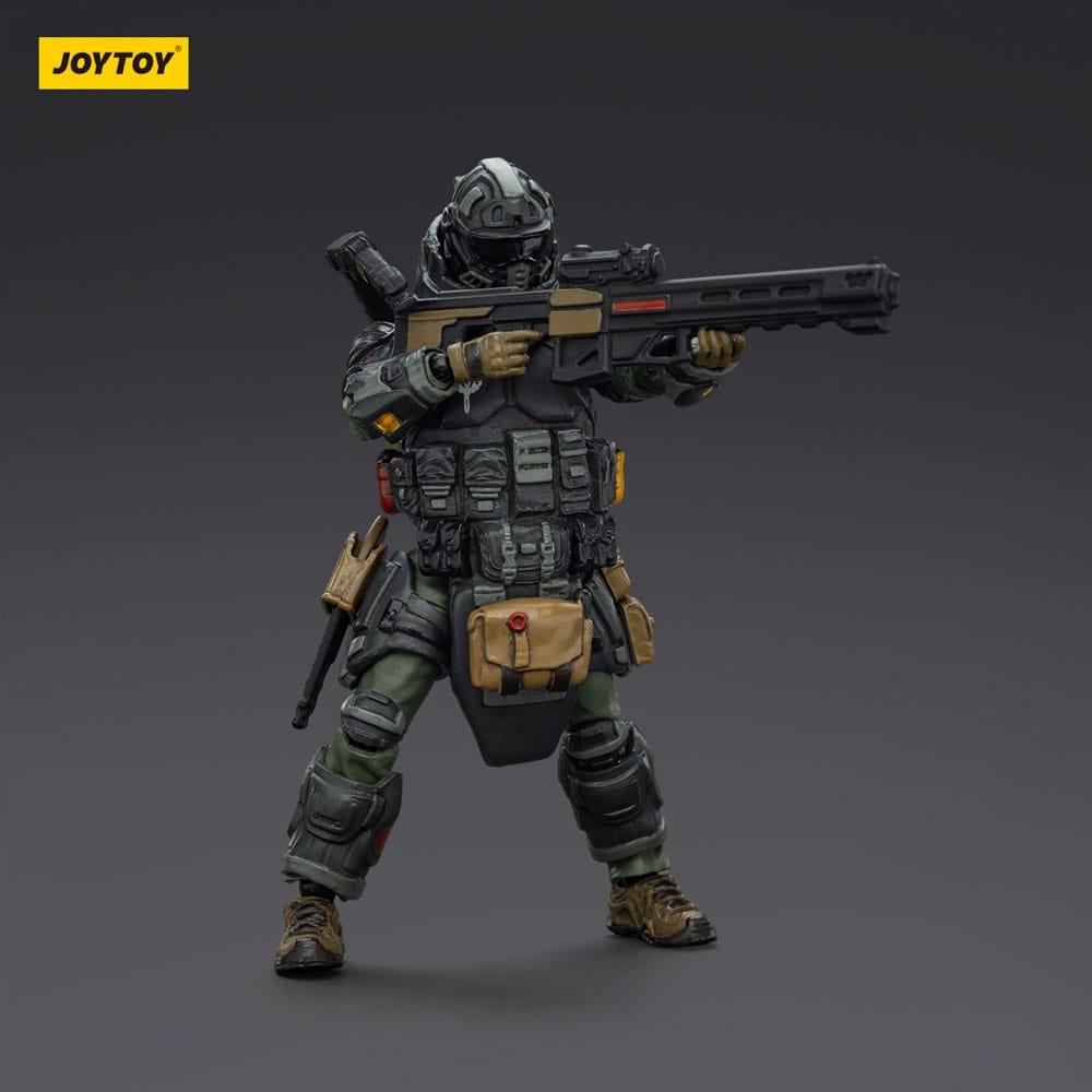 Steel Ride Corps Dark Source Actionfigur Assaulter Volok 7 cm