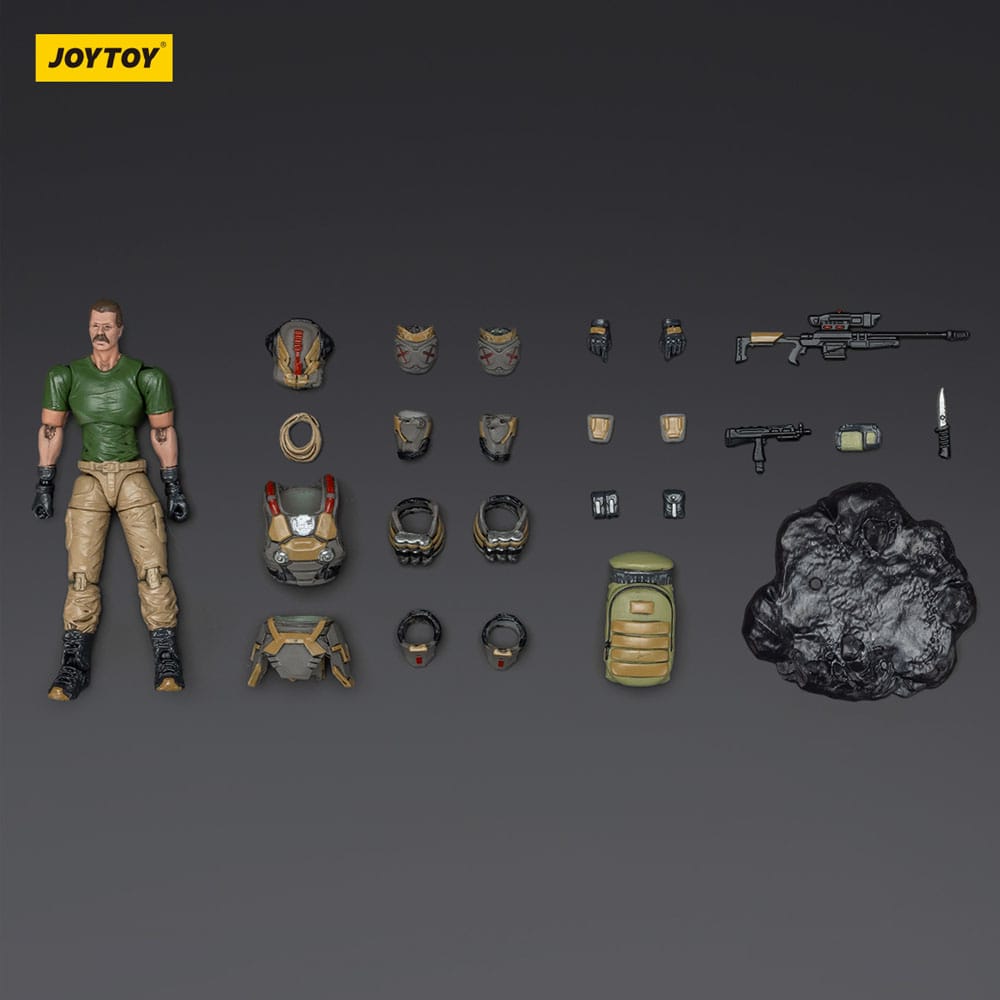 UNSC Dark Source Actionfigur Sniper Ivan 7 cm