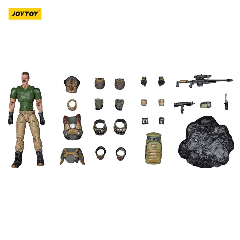 UNSC Dark Source Actionfigur Sniper Ivan 7 cm