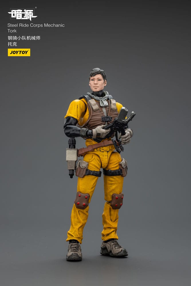 Steel Ride Corps Dark Source Actionfigur Mechanic Tork 7 cm
