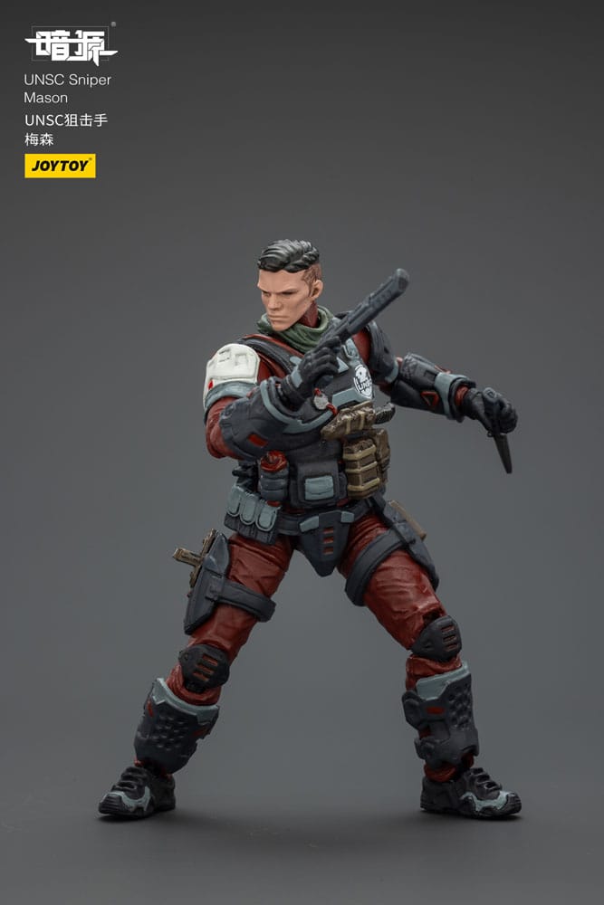 UNSC Dark Source Actionfigur Sniper Mason 7 cm