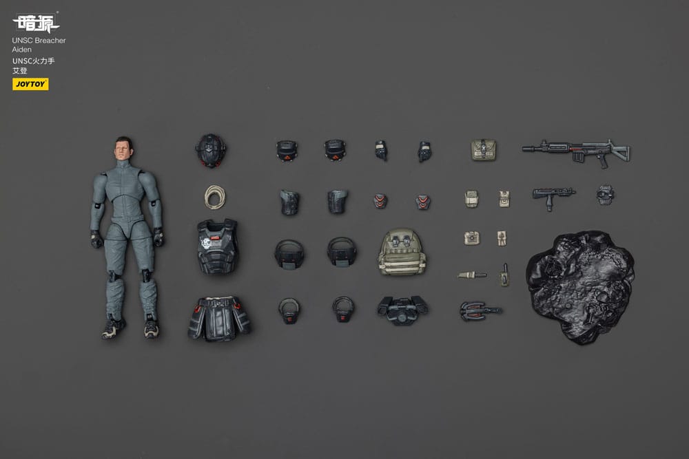 UNSC Dark Source Actionfigur Breacher Aiden 7 cm
