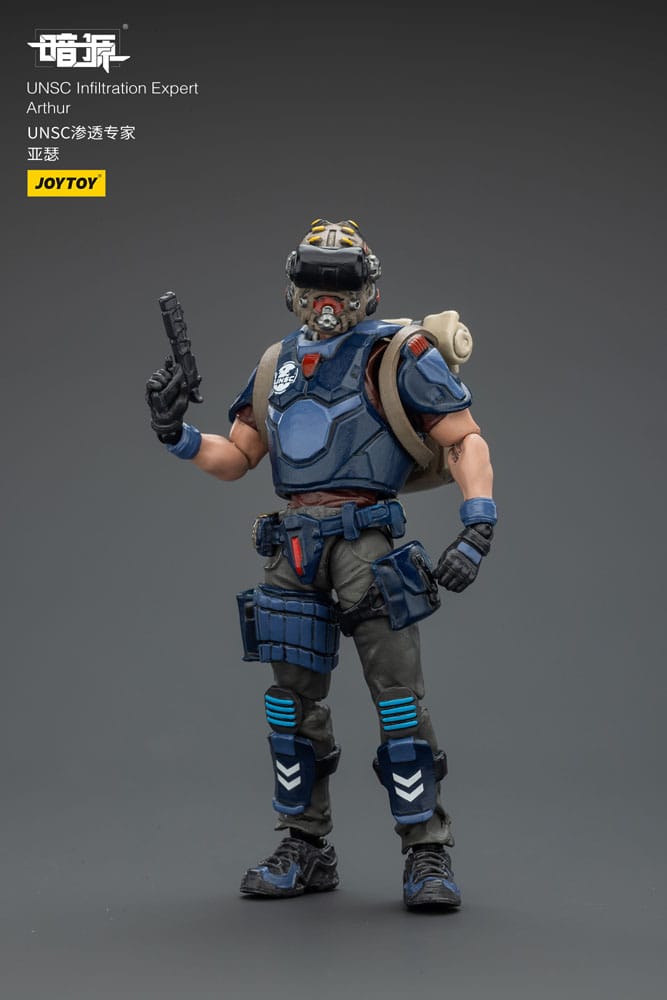 UNSC Dark Source Actionfigur Infiltration Expert Arthur 7 cm