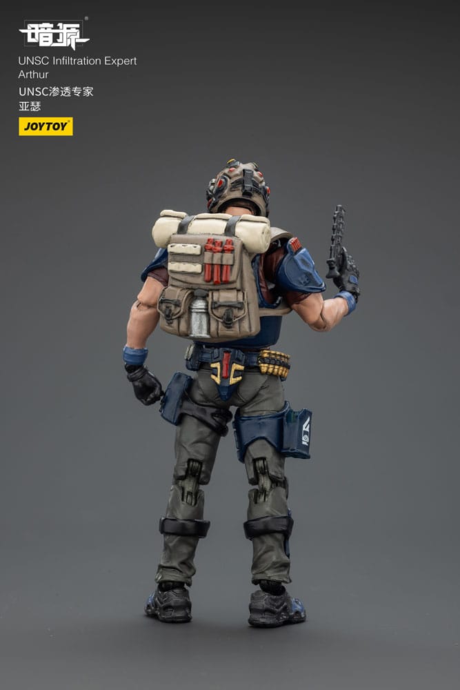 UNSC Dark Source Actionfigur Infiltration Expert Arthur 7 cm