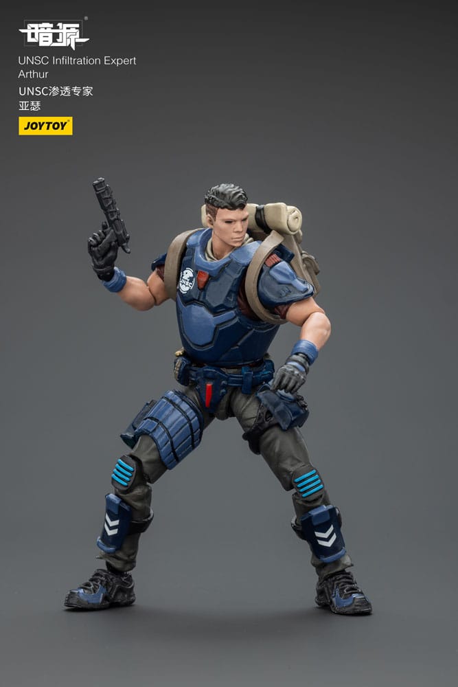 UNSC Dark Source Actionfigur Infiltration Expert Arthur 7 cm