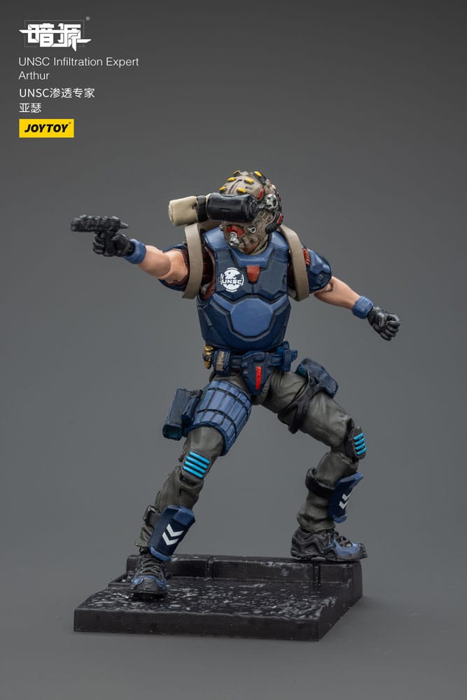 UNSC Dark Source Actionfigur Infiltration Expert Arthur 7 cm