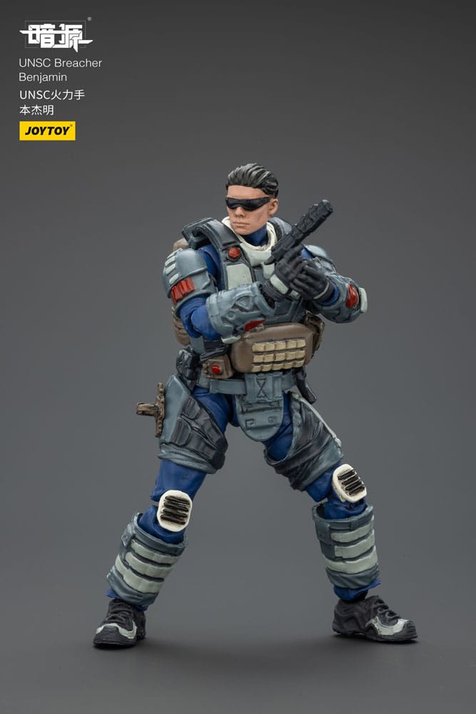 UNSC Dark Source Actionfigur Breacher Benjamin 7 cm