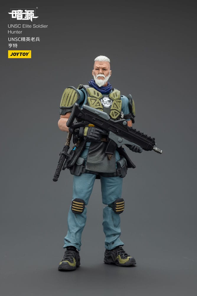 UNSC Dark Source Actionfigur Elite Soldier Hunter 7 cm