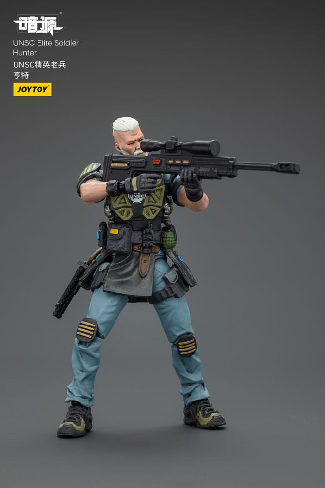 UNSC Dark Source Actionfigur Elite Soldier Hunter 7 cm