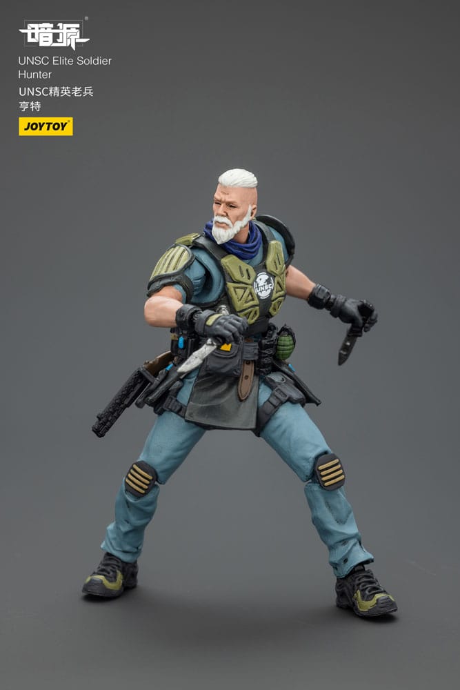 UNSC Dark Source Actionfigur Elite Soldier Hunter 7 cm