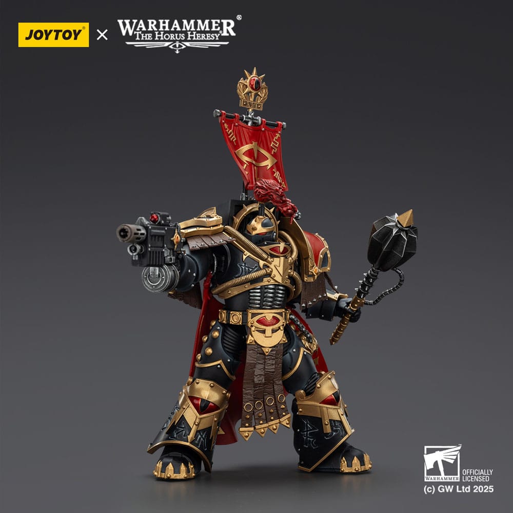 Warhammer 40,000: Sons of Horus Actionfigur Legion Cataphractii Praetorwith Combi-Melta and Power Maul 14 cm