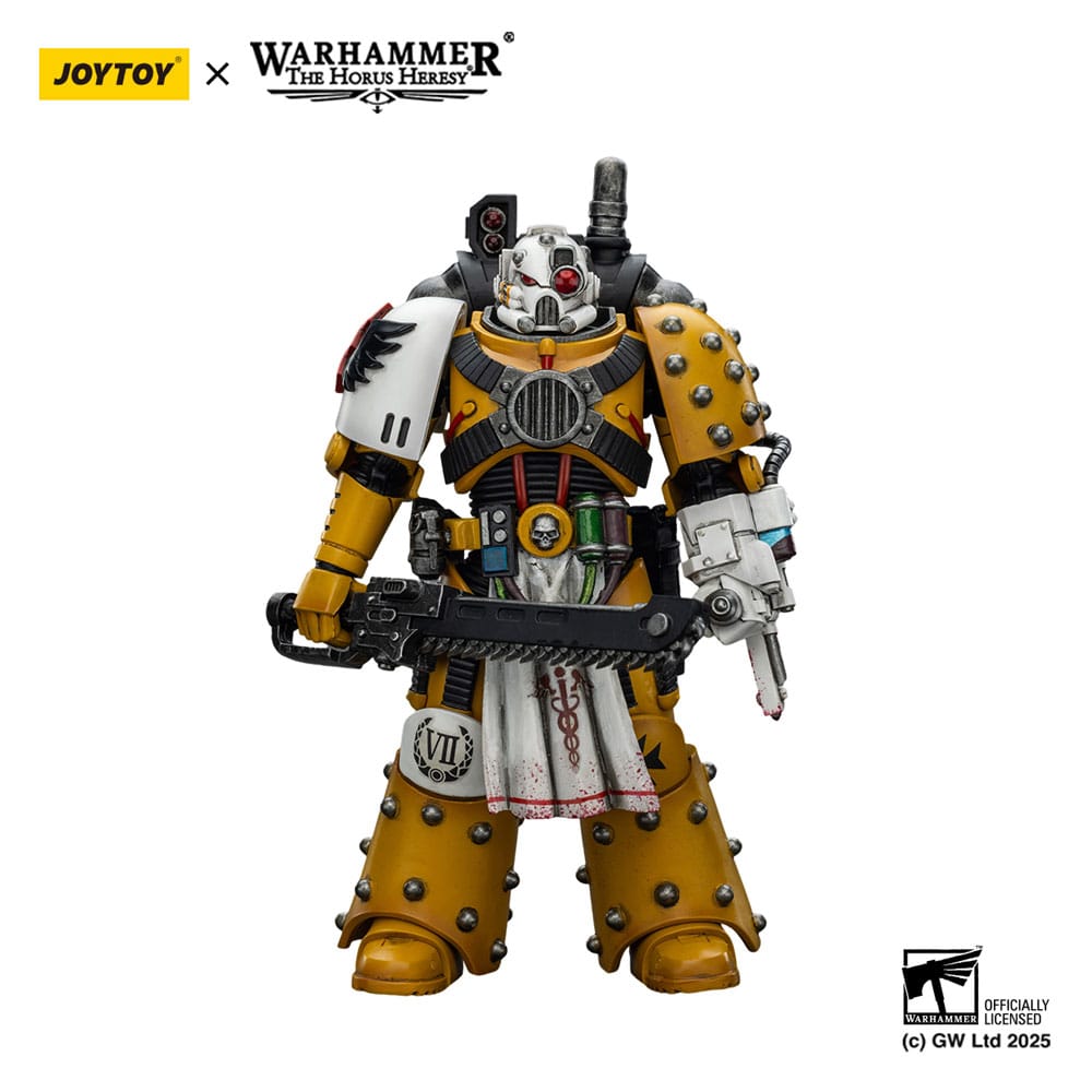 Warhammer 40,000: imperial Fists Actionfigur Legion Apothecary 12 cm