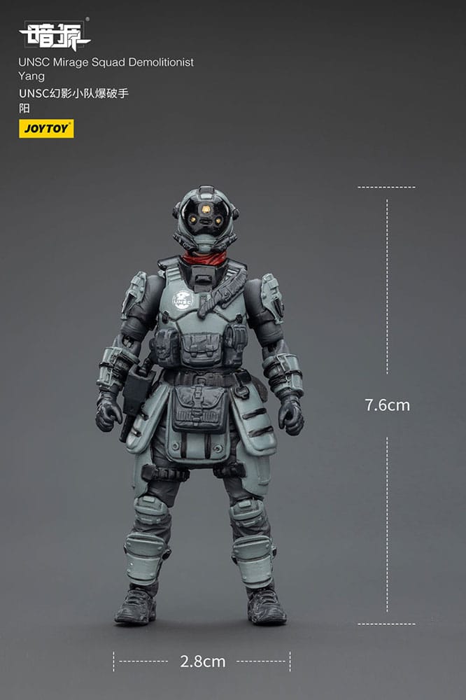 Dark Source Actionfigur UNSC Mirage Squad 7 cm