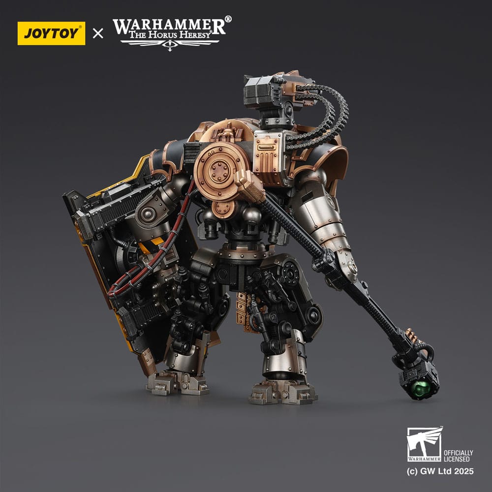 Warhammer The Horus Heresy Actionfigur Iron Warriors Iron Circle Domitar-Ferrum Class Battle-automata with Karceri Battle Shield 24 cm