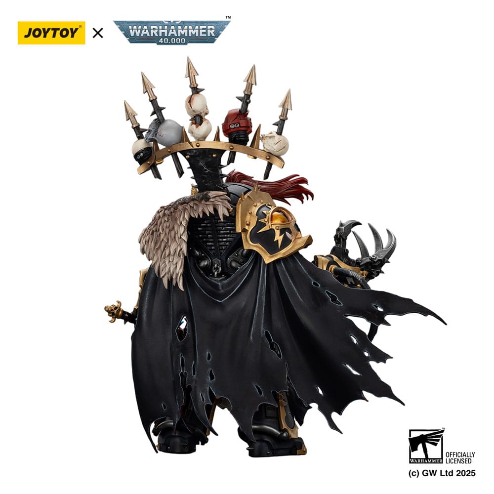 Warhammer 40,000 Actionfigur Black Legion Abaddon the Despoiler with Drach'nyen and the Talo 16 cm