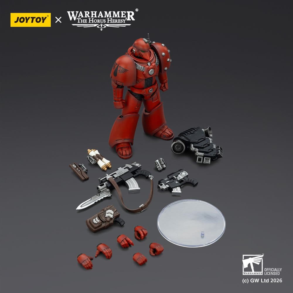 Warhammer The Horus Heresy Actionfigur Blood Angels MKVI Tactical Legionary 12 cm