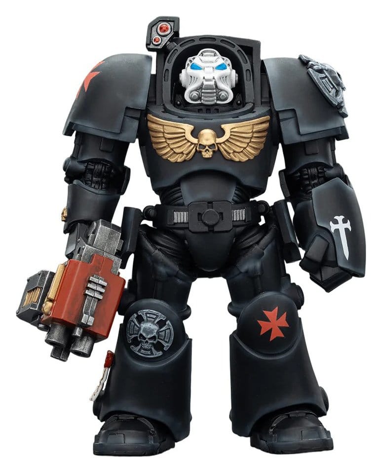 Warhammer 40,000 Actionfigur Black Templars Terminator 2 with Power Fist and Storm Bolter 14 cm